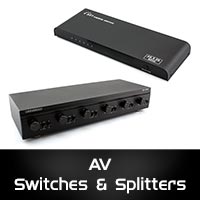 AV Switches & Splitters