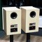 JBL Stage 250B Bookshelf Speakers - Latte / White (Pair) - Ex-Display