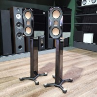 Monitor Audio Studio 89 Bookshelf Speakers + Matching Speaker Stands (Pair) - Ex-Display