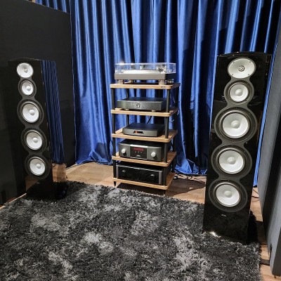 Revel PerformaBe F328Be Floorstanding Speakers - Gloss Black (Pair) - Ex-Display