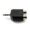 Side View - 3.5mm Mini Stereo to 2 RCA Adapter