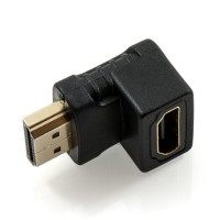 Right Angle HDMI Adapter (Downward Facing)