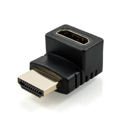 Right Angle HDMI Adapter (Upward Facing)