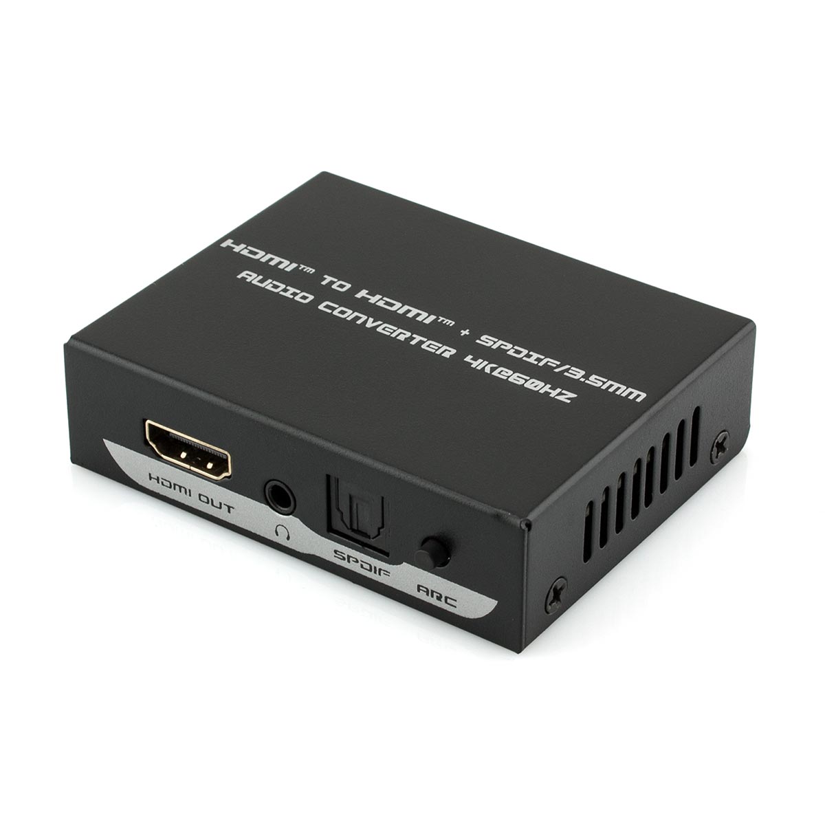HDMI Audio Extractor v2.0 4K 60Hz HDR 18Gbps Optical & 3.5mm Stereo