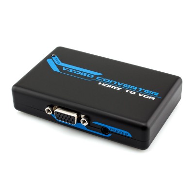 HDMI to VGA + 3.5mm Stereo Audio Converter