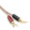 Terminated Speaker Cable - Dual SpaceLock™ Spade Connectors