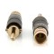 Front and Rear View - IntraLock™ Banana Plugs