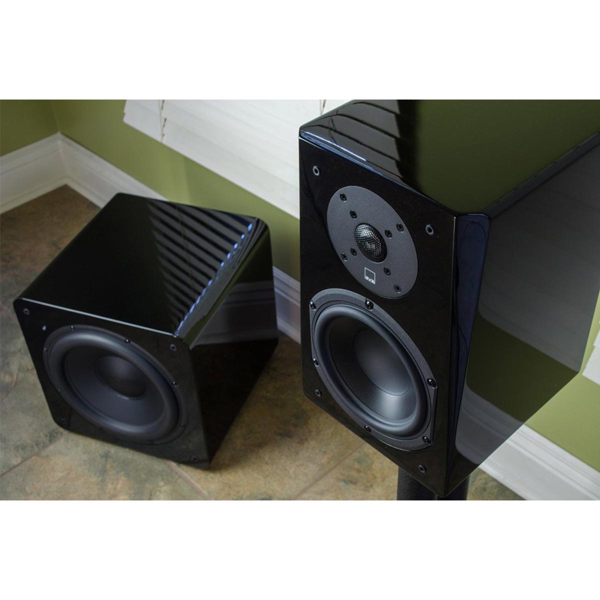 Svs Prime Bookshelf Speakers Pair Space Hi Fi