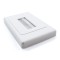 Side View - Brush Wall Plate (White)