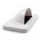 Side View - Bullnose Wall Plate (White)