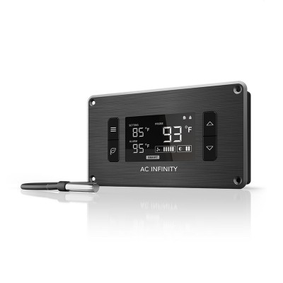 AC Infinity CONTROLLER 2 - Intelligent Single Zone Thermal Fan Controller - Back Order ETA Late April 2024