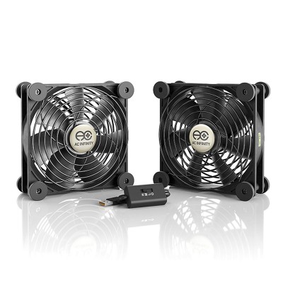 AC Infinity MULTIFAN S7 USB Cooling Fan - 2 x 120mm