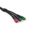 24k Gold Plated Connectors - Space Neptune Series™ Component Video Cable