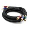 Side View - Space Saturn Series™ Component Video Cable