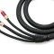 Triple Weave Outer Braid - Space Saturn Series™ Component Video Cable