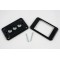 Removable Face Plate & Screws - Custom Wall Plate 3 Inserts (Black)