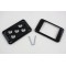Removable Face Plate & Screws - Custom Wall Plate 5 Inserts (Black)