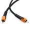 Gold Plated Connector and Double Weave Outer Braid - Space Neptune Series™ Digital Coaxial (S/PDIF) Cable
