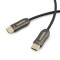 Source and Display Printed on Plug Housing - Space Polaris Series™ 10m Fibre Optic HDMI Cable
