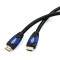 Both Ends of Cable with Space Logo and HDMI Logo - Space Neptune Series™ HDMI Cable