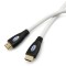 Both Ends of Cable with Space Logo and HDMI Logo - Space Orion Series™ HDMI Cable