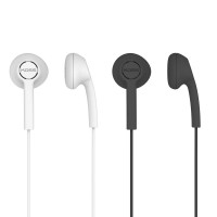 Koss KE7 Earbuds - Includes 2 Pairs (White & Black)