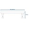 Solidsteel Hyperspike HY-B Amp Stand - 404 x 480 mm - Matte Black
