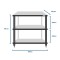 Solidsteel S2-3 Hi-Fi Rack - 3 Shelf - Black