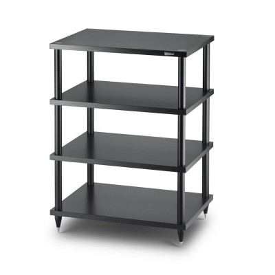 Solidsteel S2-4 Hi-Fi Rack - 4 Shelf - Black