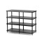 Solidsteel S4-4 Hi-Fi Audio Rack - 4 Shelf - Black