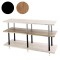 Solidsteel Vinyl Library Extra Shelf & Legs Kit - Walnut