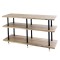 Solidsteel Vinyl Library Extra Shelf & Legs Kit - Walnut