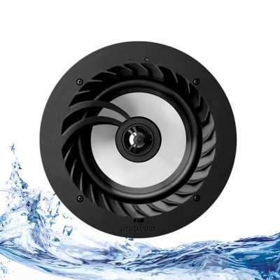 Lithe Audio IP44 Rated 6.5" In Ceiling Speaker (Single - Passive)