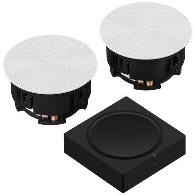 Sonos In Ceiling Set (Sonos Amp + Pair of In Ceiling Speakers)