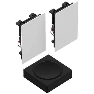 Sonos In Wall Set (Sonos Amp + Pair of In Wall Speakers)