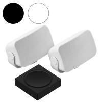 Sonos Outdoor Set (Sonos Amp + Pair of Outdoor Speakers)