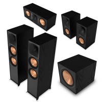 Klipsch Reference R-800F / R-50M / R-50C / R-121SW - 5.1 Speaker Package - Back Order ETA Late December 2023