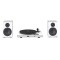Pro-Ject Juke Box E1 Turntable & Speakers Hi-Fi Set - Gloss White