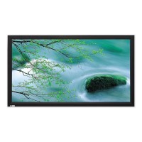 Screen Technics CinemaSnap MW (Matte White) 16:9 Fixed Frame Projector Screen