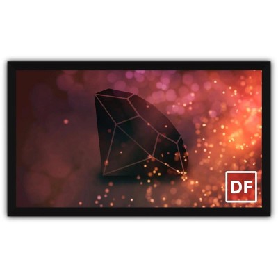 Severtson Screens Deluxe Series 16:9 Fixed Frame Projector Screen - Stellar Woven SAT-4K - 175"