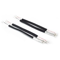 Tellurium Q Silver Diamond Speaker Jumper Cables / Links (Pair)