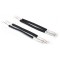 Tellurium Q Silver Diamond Speaker Jumper Cables / Links (Pair)