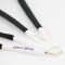 Tellurium Q Ultra Silver Speaker Jumper Cables / Links - Spade to Banana (Pair)