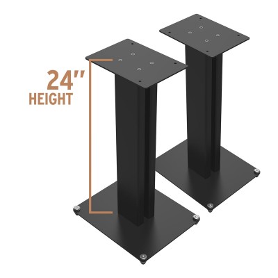 Klipsch KS Series (KS-24) 24" (61 cm) Speaker Stands (Pair) - Back Order ETA June 2024