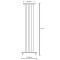 Solidsteel NS-7 28.5" (725 mm) Speaker Stands - Black (Pair)