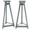 Solidsteel SS-7 28.5" (725 mm) Speaker Stands - Raw (Pair)