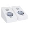 Monitor Audio Silver AMS (7G) Dolby Atmos Enabled Speakers - Satin White (Pair)