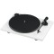 Pro-Ject Primary E Phono Turntable - Ortofon OM Cartridge - White