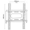 Technical Drawing - TV Mounting Bracket - Up to 35kg