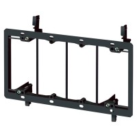 Arlington Industries LV4 Four Gang Low Voltage Mounting Bracket